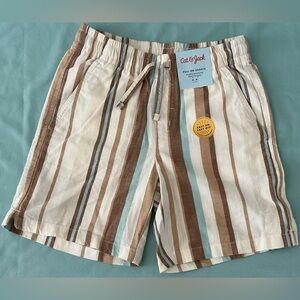 Boys Cat & Jack Textured Above the Knee Pull-On Shorts